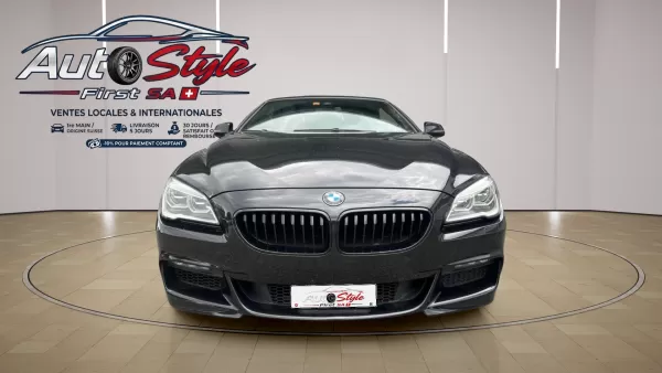 BMW 650I XDRIVE CABRIOLET V8 4.4L TWINPOWER TURBO (450 CH) FACELIFT – ÉDITION M SPORT, INTÉRIEUR CUIR BEIGE, HARMAN/KARDON, ROUES ÉTÉ/HIVER, MFK & ENTRETIEN RÉCENTS | 220'000 Km | CHF 14'900.-