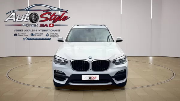 BMW X3 20d xDRIVE (G01) 2.0L TWINPOWER TURBO (190 CH) – GRAND ENTRETIEN + FREINS NEUFS À 154'000 KM, SUSPENSION M ADAPTATIVE, CUIR VERNASCA NOIR, HARMAN/KARDON | 154'000 Km | CHF 18'800.-
