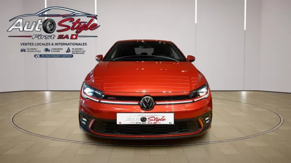 VOLKSWAGEN POLO 6 GTI FACELIFT 2.0 TSI 207 DSG – KINGS RED METALLIC, CUIR VARENNA ET GARANTIE CONSTRUCTEUR 48 MOIS | 26'500 Km | CHF 20'000.-