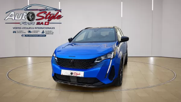PEUGEOT 3008 1.6 PURETECH GT PACK – PACK BLACK, TOIT PANORAMIQUE, ÉTAT IRRÉPROCHABLE ET GARANTIE EXTENSIVE DE 36 MOIS | 56.500 Km |CHF 19'500.-