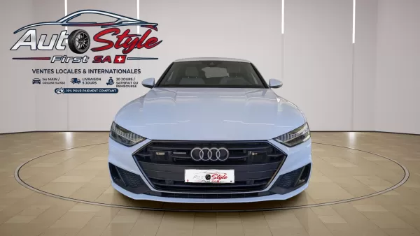 AUDI A7 SPORTBACK 55 TFSI V6 3.0L QUATTRO S-TRONIC (340 CH) MILD HYBRID – PACK S LINE, PACK ESTHÉTIQUE NOIR, BANG & OLUFSEN ADVANCED, HD MATRIX LED, ATTELAGE ESCAMOTABLE | 160'000 | CHF 25'500.-