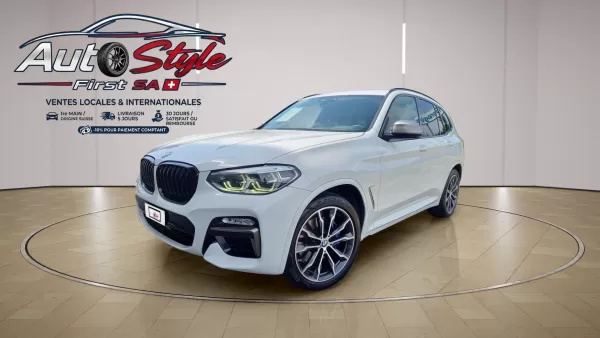 BMW X3 M40i 3.0L TURBO B58 (360 CH) xDRIVE – SUIVI OFFICIEL, SUSPENSION M ADAPTATIVE, CUIR VERNASCA MARRON, HARMAN/KARDON, HEAD-UP DISPLAY, ATTELAGE | 164'000 Km | CHF 20'800.-