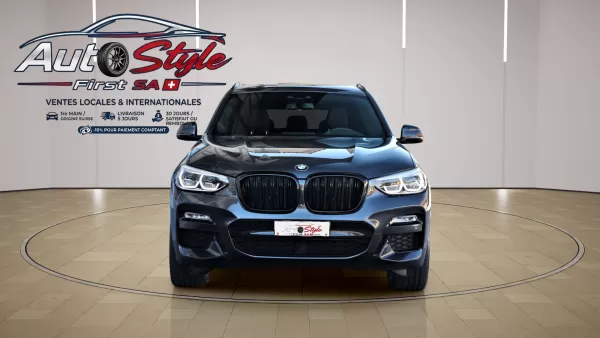 BMW X3 30D XDRIVE (G01) 3.0L SIX CYLINDRES DIESEL (265 CH) PACK M SPORT – SUSPENSION M ADAPTATIVE, CUIR VERNASCA NOIR, HARMAN/KARDON, HEAD-UP DISPLAY | 139'000 Km | CHF 22'000.-