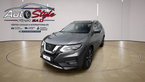 NISSAN X-TRAIL 1.7 DCI TEKNA 4X4 ALL-MODE 4X4-I (150 CH) – FINITION HAUT DE GAMME TEKNA, FAIBLE KILOMÉTRAGE, TOIT PANORAMIQUE | 53.124 Km | CHF 18'850.-